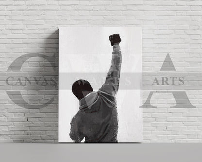 Rocky Canvas Wall Art Movie Poster