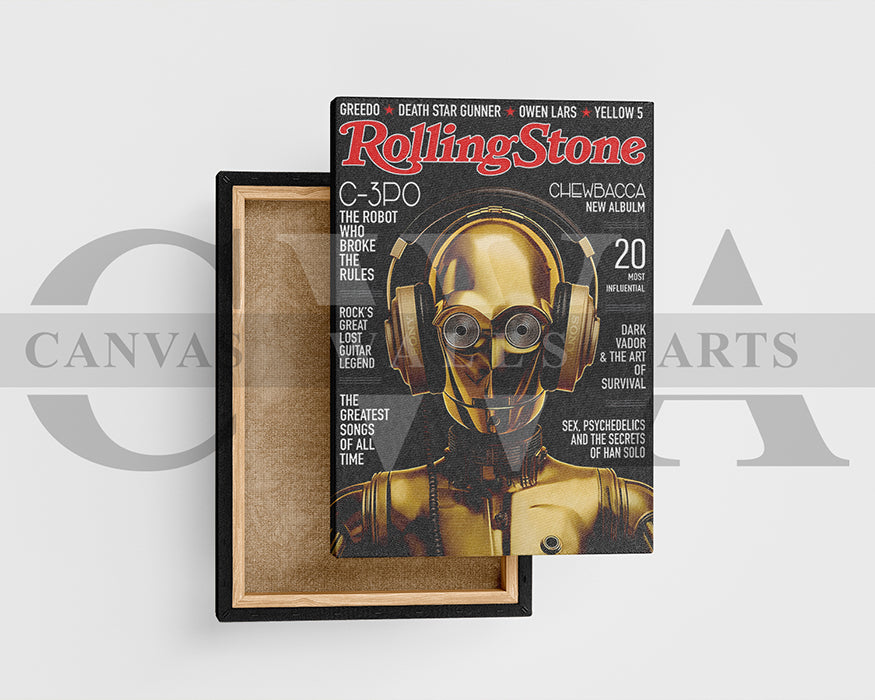 Rolling Stone Canvas Wall Art