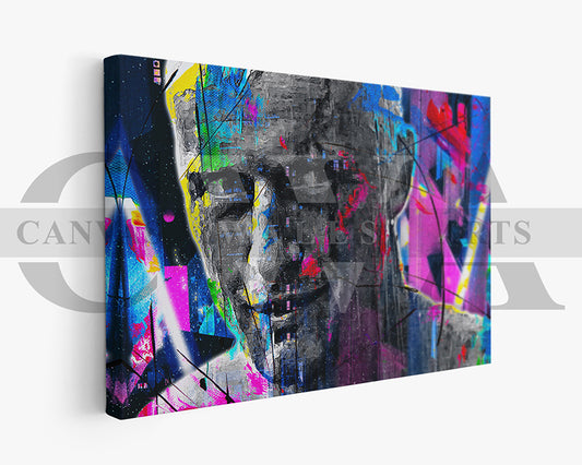 Roy Batty Canvas Wall Art Abstract Blade Runner Movie Poster Print