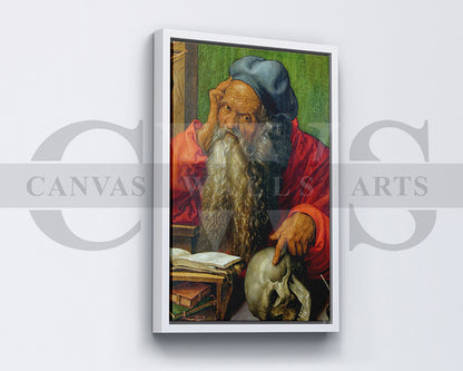 Saint Jerome in His Study by Albrecht Durer Painting Canvas Wall Art