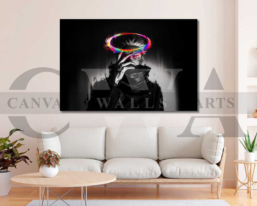 Satoru Gojo Dangerous Canvas Wall Art