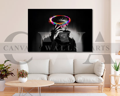 Satoru Gojo Dangerous Canvas Wall Art