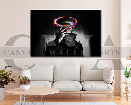 Satoru Gojo Dangerous Canvas Wall Art