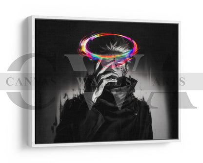 Satoru Gojo Dangerous Canvas Wall Art
