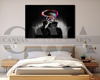 Satoru Gojo Dangerous Canvas Wall Art