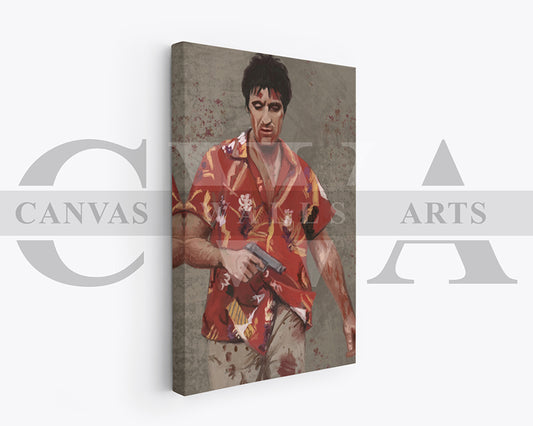 Scarface Canvas Wall Art