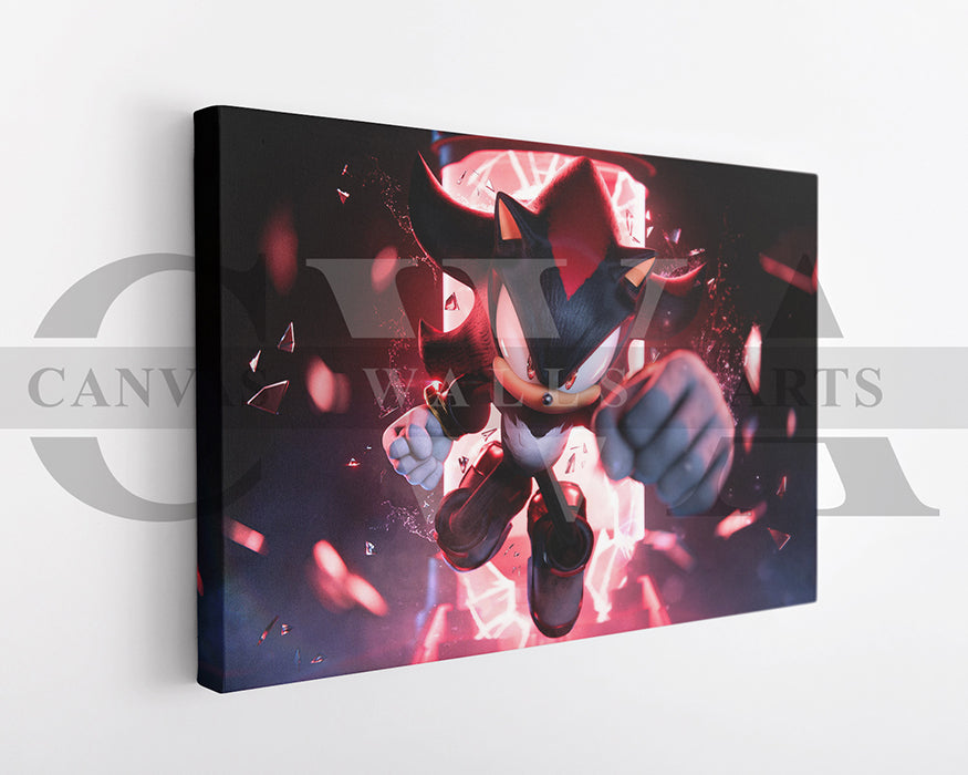 Shadow Awakening Canvas Wall Art
