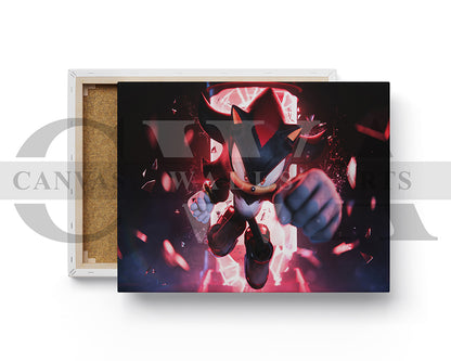 Shadow Awakening Canvas Wall Art