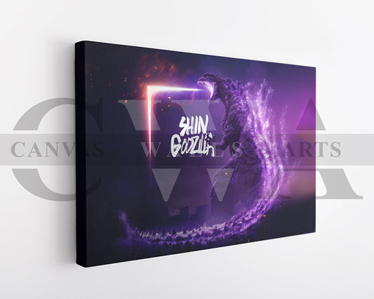 Shin Godzilla Canvas Wall Art