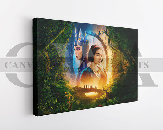 Snow White Canvas Wall Art