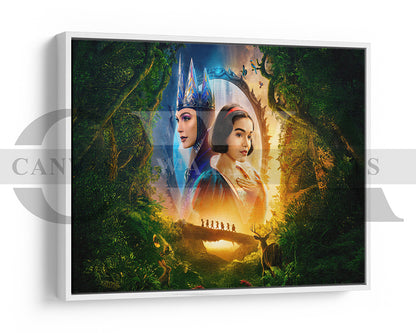 Snow White Canvas Wall Art
