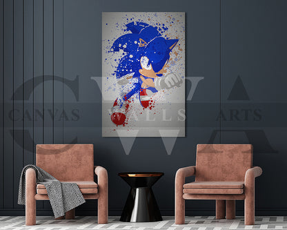 Sonic Canvas Wall Art