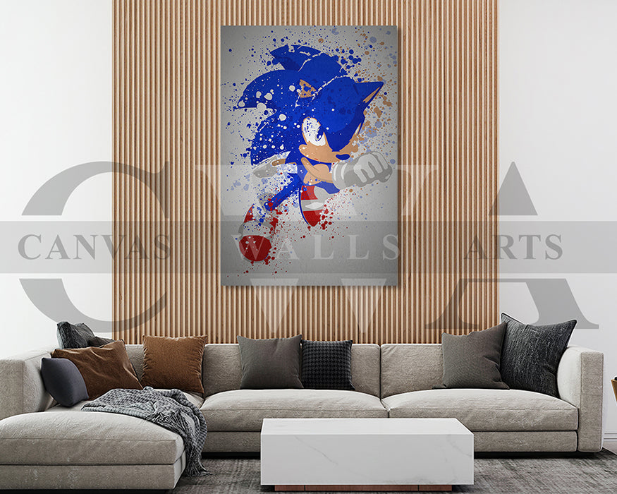 Sonic Canvas Wall Art