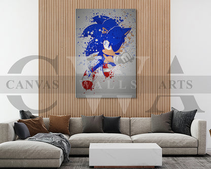 Sonic Canvas Wall Art