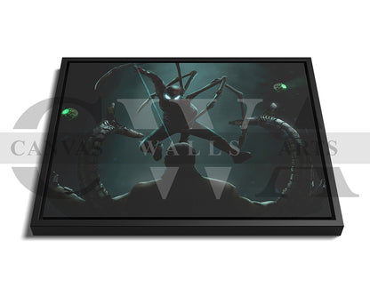 Spider-Man No Way Home Vs Dr Octopus Canvas Wall Art