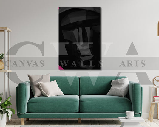 Squid Game  Front Man Canvas Wall Art Movie Poster