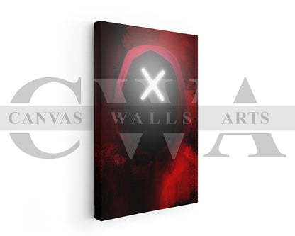 Squid Game X Canvas Wall Art Movie Poster