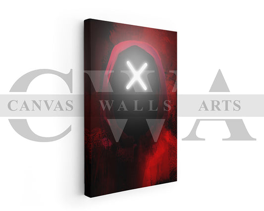 Squid Game X Canvas Wall Art Movie Poster