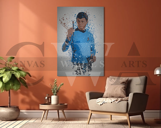 Star Trek Im A Doctor Not A Picture Canvas Wall Art