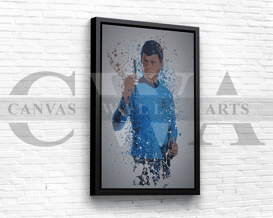 Star Trek Im A Doctor Not A Picture Canvas Wall Art