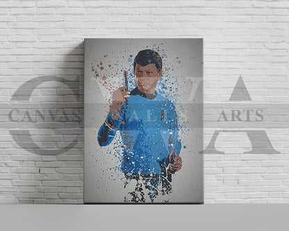 Star Trek Im A Doctor Not A Picture Canvas Wall Art