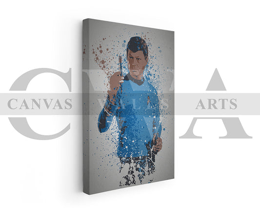 Star Trek Im A Doctor Not A Picture Canvas Wall Art