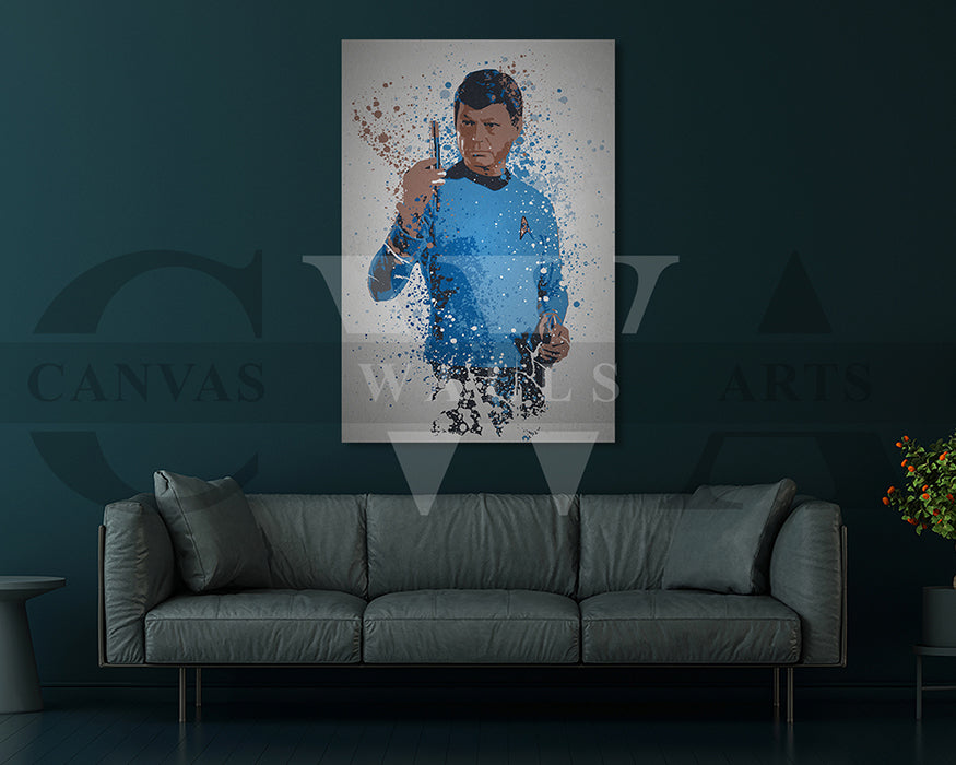 Star Trek Im A Doctor Not A Picture Canvas Wall Art
