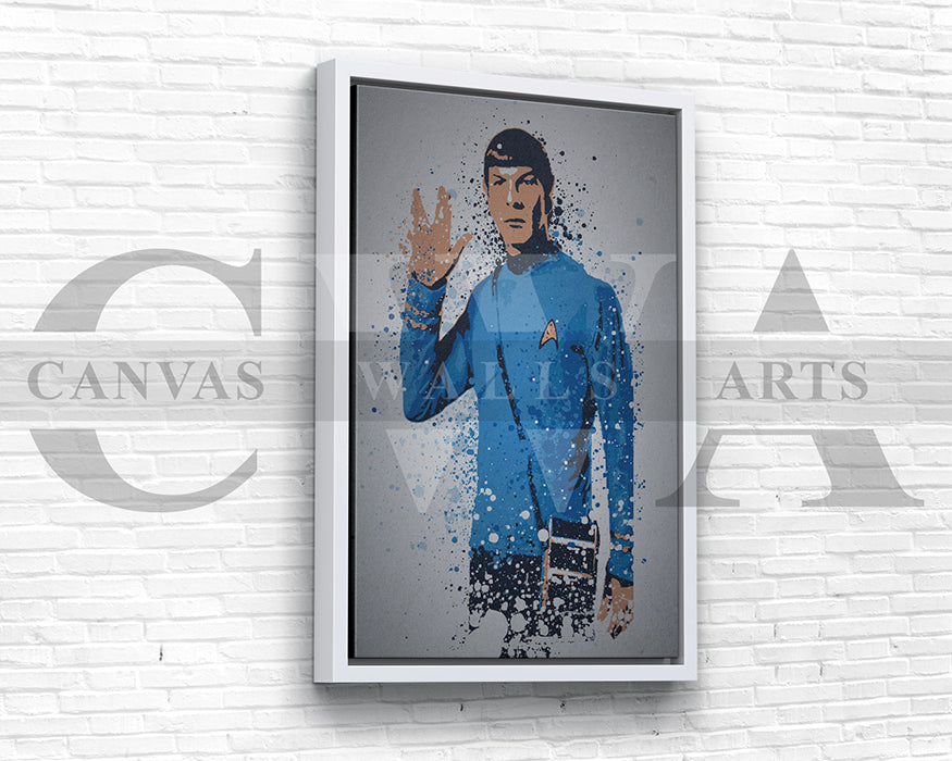 Star Trek Live Long And Prosper Canvas Wall Art
