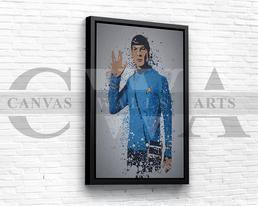 Star Trek Live Long And Prosper Canvas Wall Art