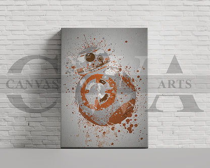 Star Wars Ball Droid Canvas Wall Art
