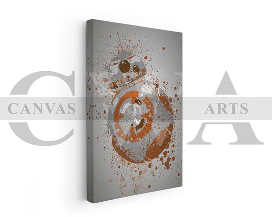 Star Wars Ball Droid Canvas Wall Art