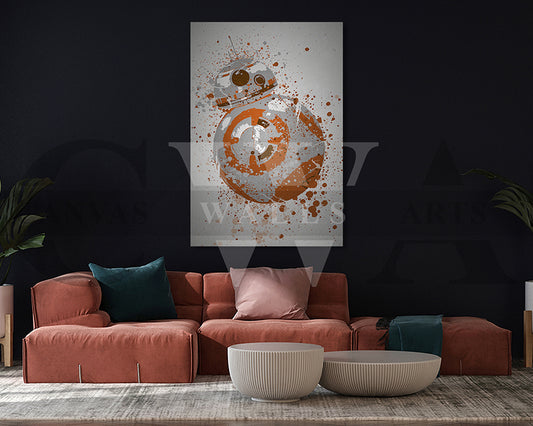 Star Wars Ball Droid Canvas Wall Art
