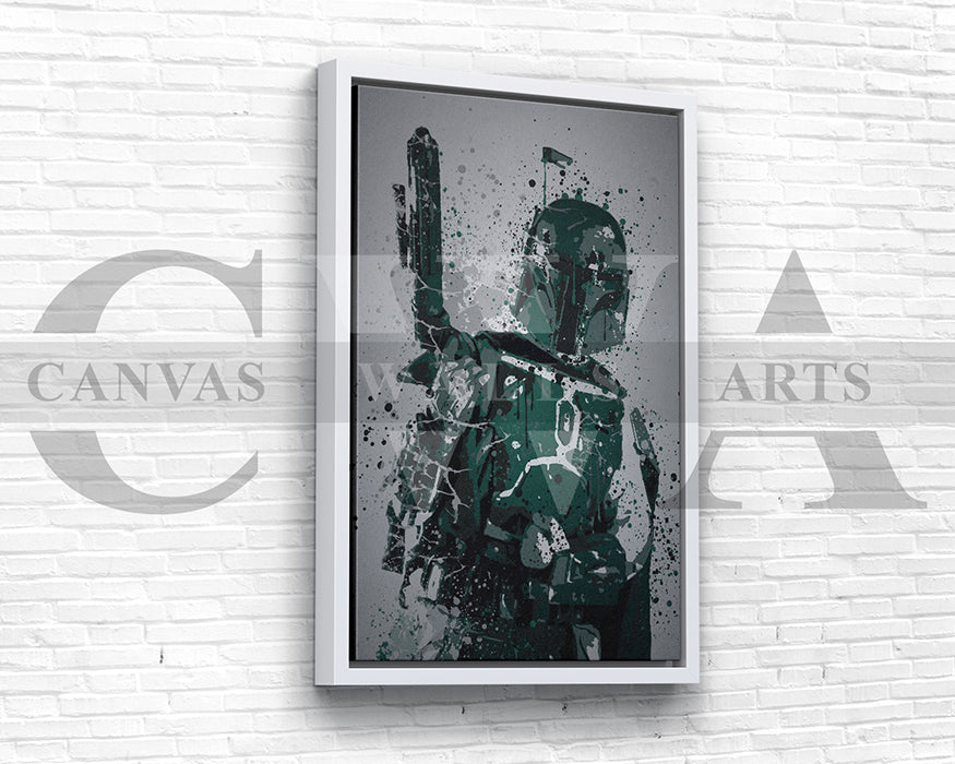 Star Wars Bounty Hunter Canvas Wall Art