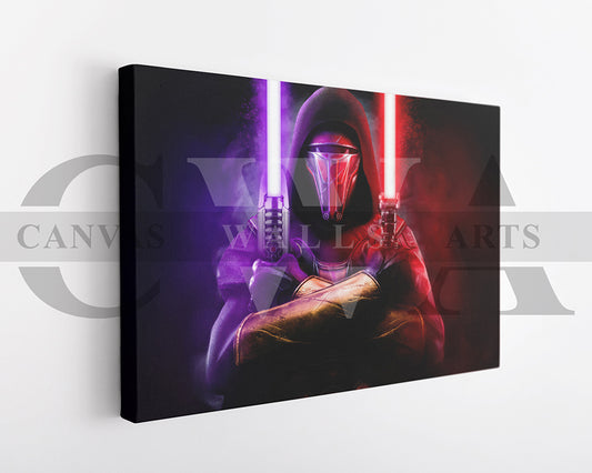 Star Wars Revan Was A Jedi Knight Canvas Wall Art