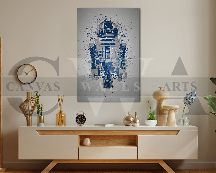 Star Wars Robot Canvas Wall Art