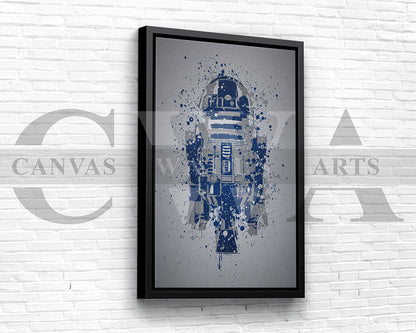 Star Wars Robot Canvas Wall Art
