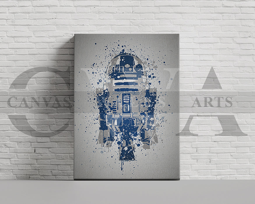Star Wars Robot Canvas Wall Art
