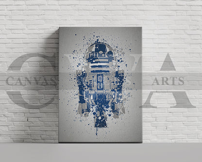 Star Wars Robot Canvas Wall Art