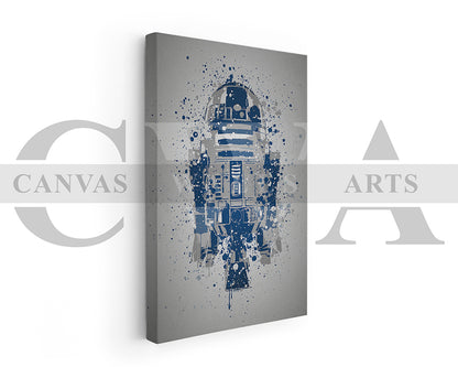 Star Wars Robot Canvas Wall Art