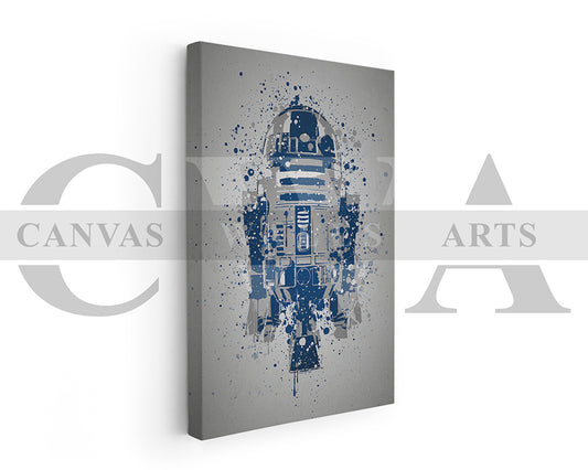 Star Wars Robot Canvas Wall Art