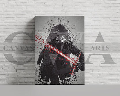 Star Wars The Last Jedi Canvas Wall Art