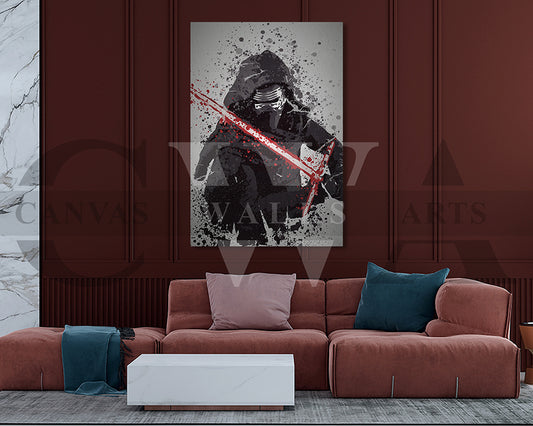 Star Wars The Last Jedi Canvas Wall Art