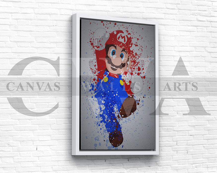 Super Mario Canvas Wall Art