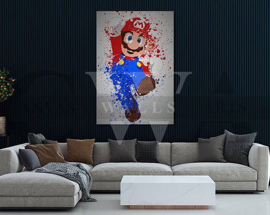 Super Mario Canvas Wall Art
