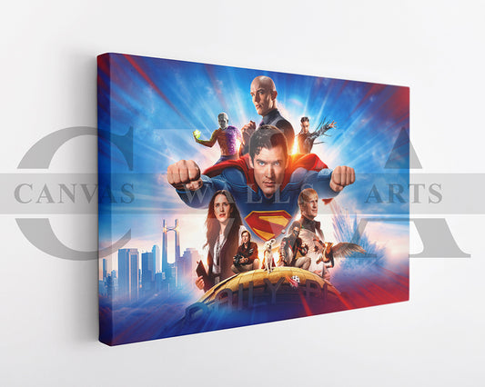 Superman Canvas Wall Art