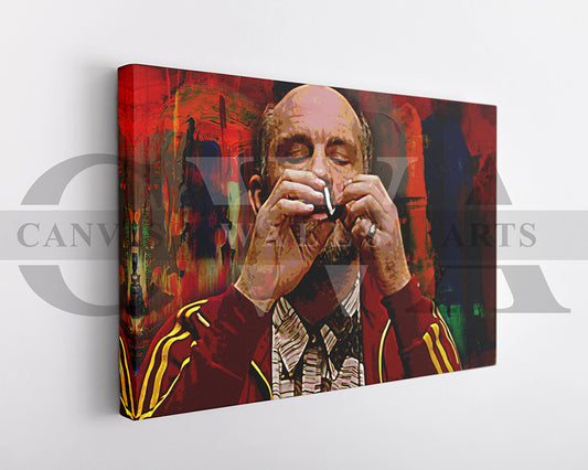 Teddy KGB Canvas Wall Art