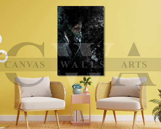 Tenet Canvas Wall Art Abstract Movie Poster Print