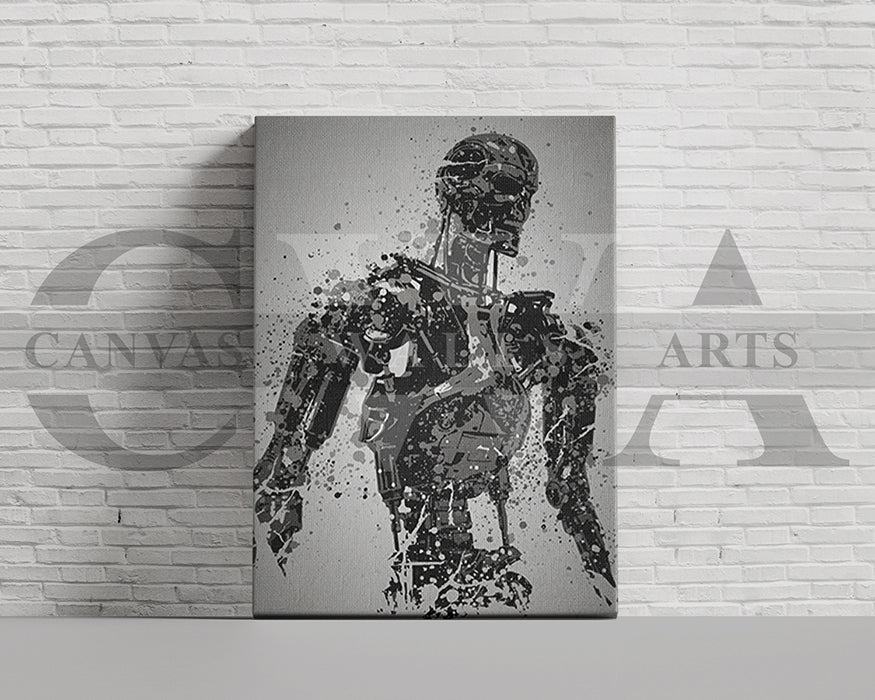 Terminator Canvas Wall Art