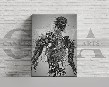 Terminator Canvas Wall Art