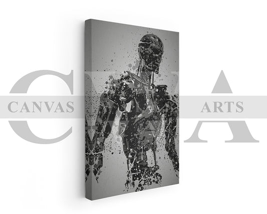 Terminator Canvas Wall Art